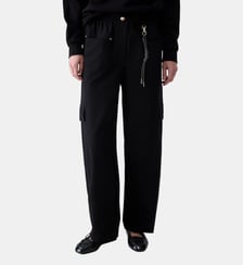 Pantalon oversize avec charme Liu Jo
