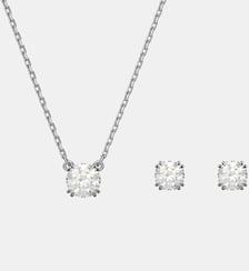 Parure Stilla, Métal rhodié Swarovski