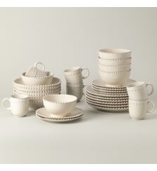 Set Table 30 Pièces avec Tasse Pearl Costa Nova
