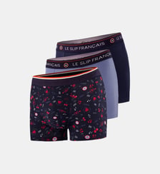 Lot de 3 boxers en coton Le Slip Francais