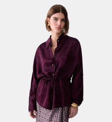 Chemise en satin jacquard Liu Jo
