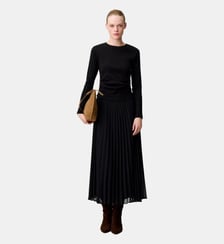 Robe t-shirt bi-matières Claudie Pierlot