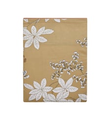 Drap plat imprimé en satin de coton bio, LÉGENDE Alexandre Turpault