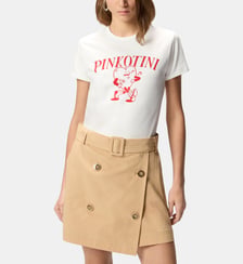 T-shirt à imprimé cœur et pinkotini Pinko