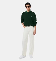 Pull en laine col rond Lacoste