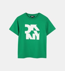 T-shirt imprimé devant et dos DKNY