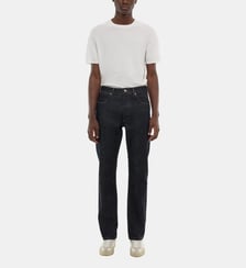 Pantalon 5 poches en denim de coton Fursac