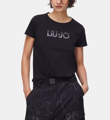 T-shirt avec strass Liu Jo