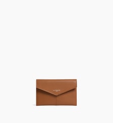 Pochette enveloppe moyen modèle Paulette en cuir lisse Le Tanneur