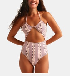 Maillot de bain 1 pièce Puglia imprimé ethnique  Robin Collection