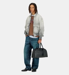 Veste en denim chevron effet usé Diesel
