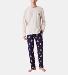 Pyjama en jersey de coton épais - Old Teddy Arthur