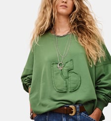 Sweat droit Maia Ba&sh