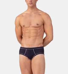 Slip en coton avec passepoil Ron Dorff