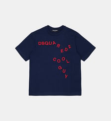 T-shirt avec logo brodé sur le devant Dsquared2