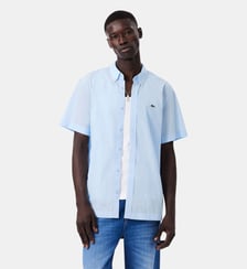 Chemise popeline légère regular fit Lacoste