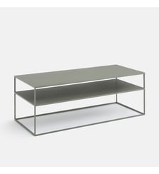 Table basse double plateau en métal acier La Redoute Interieurs