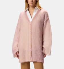Cardigan long boutonné Pinko