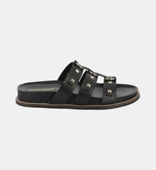 Mules plates en cuir CHYREL Les Tropeziennes par M. Belarbi