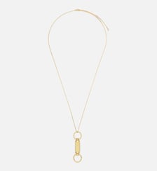 Collier à pendentif porte lunettes unisexe en laiton AMI Paris