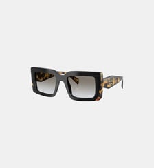 Lunettes de soleil Rectangulaire PR D01S Prada