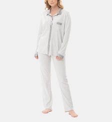 Pyjama boutonné en coton ANDY 106 Lingerie Le Chat