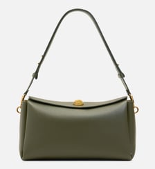 Sac Carrousel moyen unisexe en cuir de veau AMI Paris
