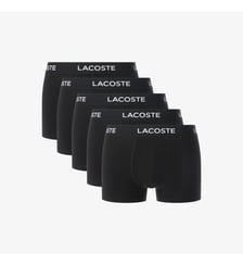 Lot de 5 boxers courts coton stretch Lacoste