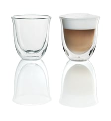 Tasse Cappuccino double paroi lot 2 x 270ml DeLonghi