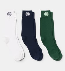 Lot de 3 paires de chaussettes Édition Roland-Garros Lacoste