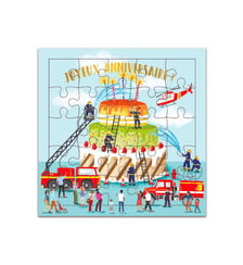Carte Puzzle Pompiers Cartesdart