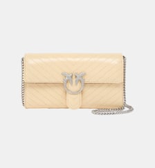 Petit sac à bandoulière love bag one en cuir Pinko