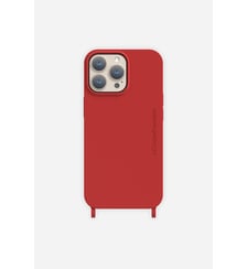 Coque de téléphone bordeaux soft touch avec anneaux pour iPhone 12 / 12 Pro La Coque Française