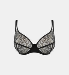 Soutien-gorge avec armatures Nufit Stardust noir Maison Lejaby