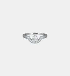 Bague Intrépide petit arc 0.5 carat pavée Loyal.e Paris