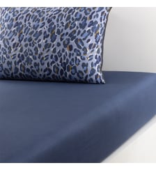Drap housse en satin de coton lavé Desforges