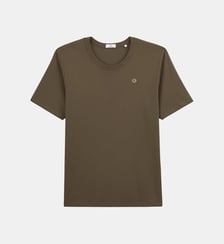 T-shirt col rond Théo en coton Serge Blanco
