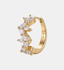 Boucle d'oreille créole Tigresse or Nebuleuse Bijoux