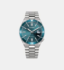 Montre automatique Tsuyosa Bleu Lagon NJ0231-56L Citizen