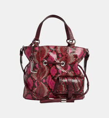 Sac seau Premier Flirt Python Peint Capsule 150 ans M Lancel