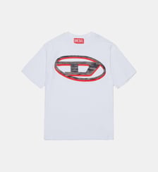 T-shirt avec logo Oval D Diesel Kids