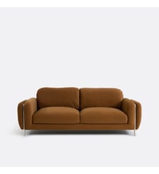 Canapé 3 places, en velours mat La Redoute Interieurs