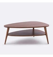 Table basse vintage, à double plateau, longueur 90 cm La Redoute Interieurs