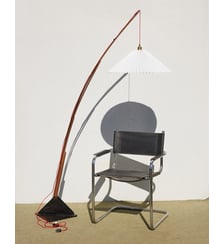 Lampadaire en bois Julien N°395- Produit chiné Debongout