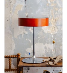 Lampe circulaire en bois Julia N°901- Produit chiné Debongout