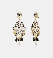 Boucles d'oreilles tiges percées dormeuses   - Chiara Satellite