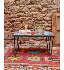 Table basse en céramique Léonie N°806- Produit chiné Debongout