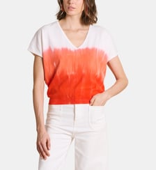 Pull manches courtes en coton biologique tie & dye La Fée Maraboutée