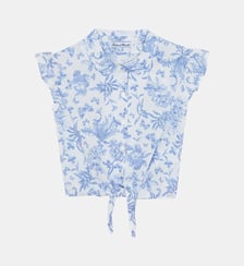 Ensemble long -  coton imprimé inspiration toile de jouy Tartine Et Chocolat