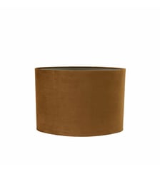 Abat-jour Velours - Cognac - 45x21x32cm Light & Living